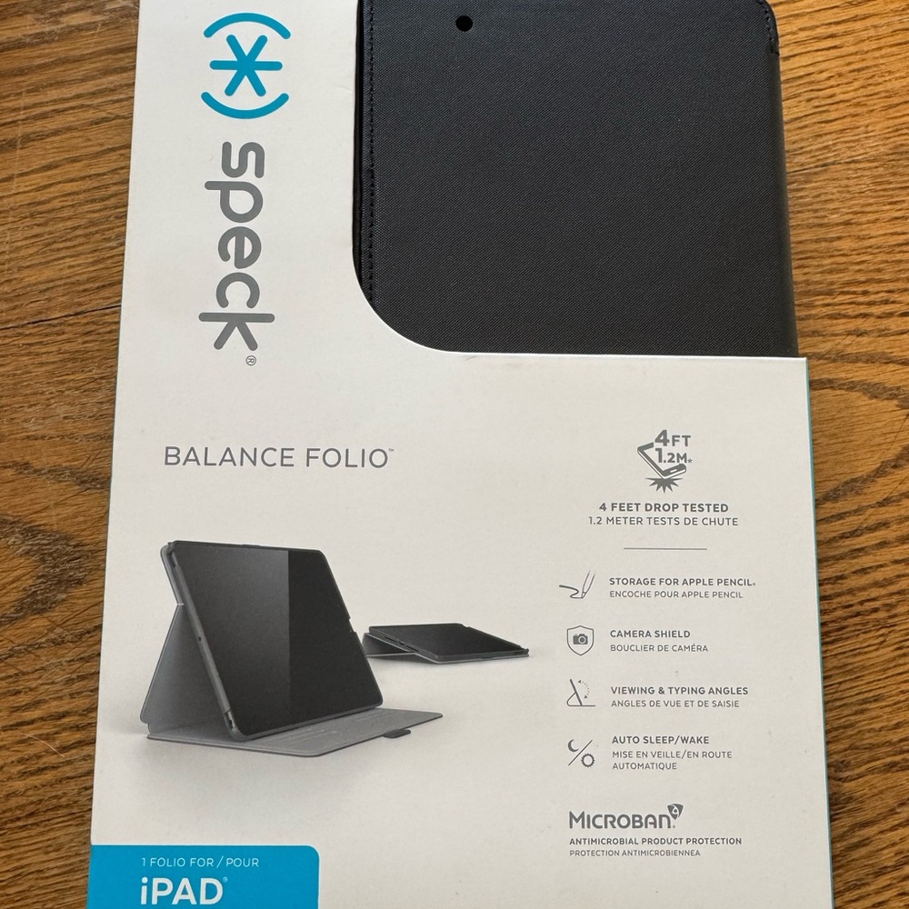 Speck Black Tablet Case with Multiple Viewing Angles
